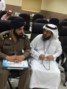 Jamoum Department of Chemistry Holds (How to Deal with Chemical Substances) Course for Civil Defense Officers